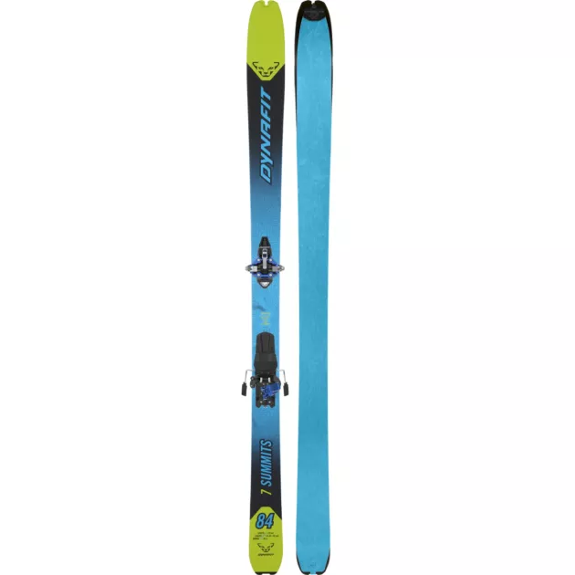 SKI SET DYNAFIT SEVEN SUMMITS LIME Y/BLACK