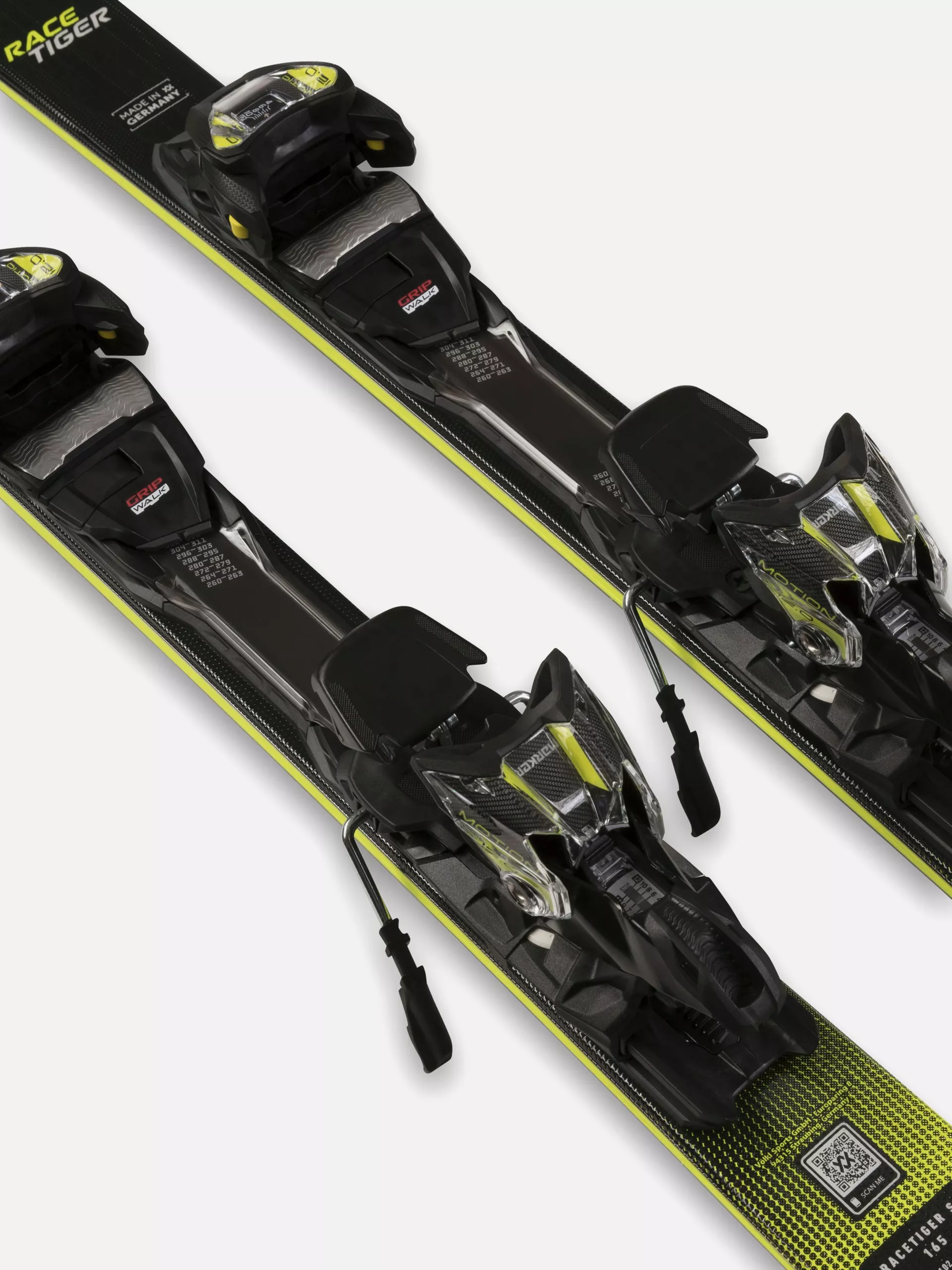 VOLKL RACETIGER SC YELLOW + MARKER VMOTION T12 GW - Image 2